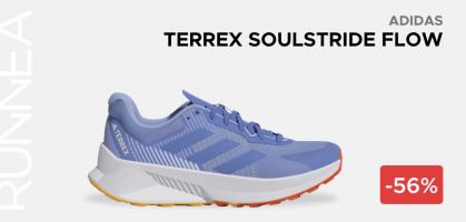 adidas Terrex SoulStride Flow desde 61,95€ antes 140€ (-56% de descuento)