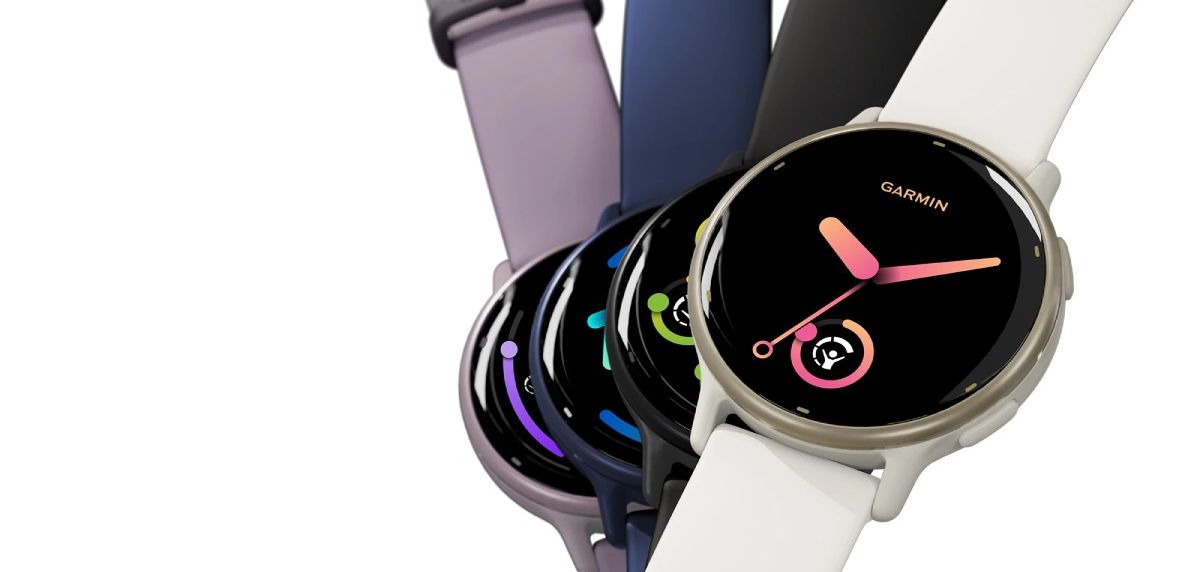 How can I change Vivoactive 5 face watch to display heart rate