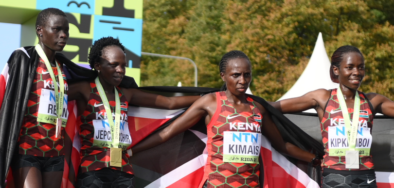 Media Maratón Mundial Atletismo en Ruta Riga 2023: Podio