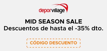 Deporvillage se une a los grandes descuentos: -35% dto. en zapatillas, ropa y accesorios running