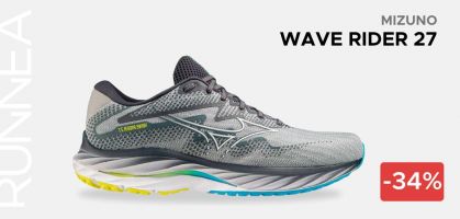 Mizuno Wave Rider 27 en Miravia por 105€ (antes 160€) ¡NOVEDAD!