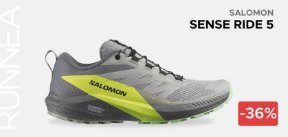 Salomon Sense Ride 5 desde 82,99€ antes 130€ (-36% de descuento)