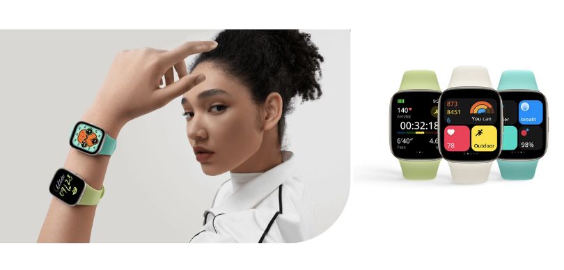 Correa para Xiaomi Redmi Watch 3 Active - Material TPU - Marfil