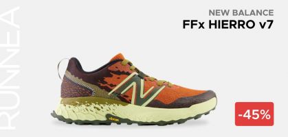 New Balance FFx Hierro v7 por  82,72€ antes 160€ (-45% de descuento)