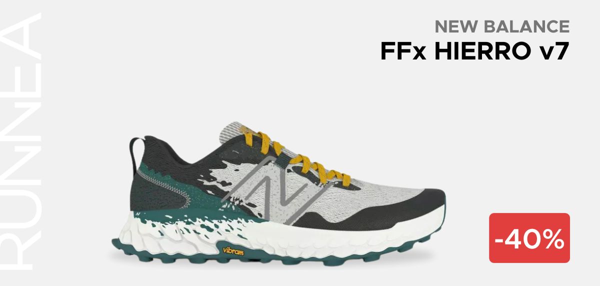 New Balance Fresh FoamX Hierro v7 with a 40% discount (89,99€)