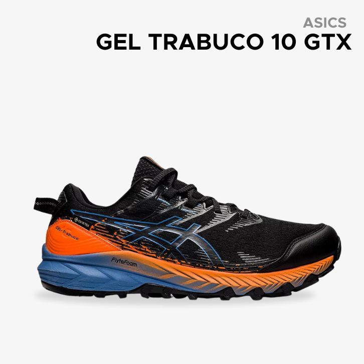 Version Gore Tex Trabuco 10 de ASICS en oferta y rebajas asics gel firestorm 4 kids track shoes