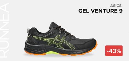 ASICS Gel Venture 9 desde 54€ antes 95€ (-43% de descuento) 