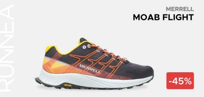 Merrell Moab Flight por 76,99€ para hombre antes 140€ (-45% de descuento)