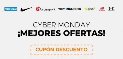 Cyber Monday: ¡mejores cupones descuento para encontrar los mejores chollos en running!