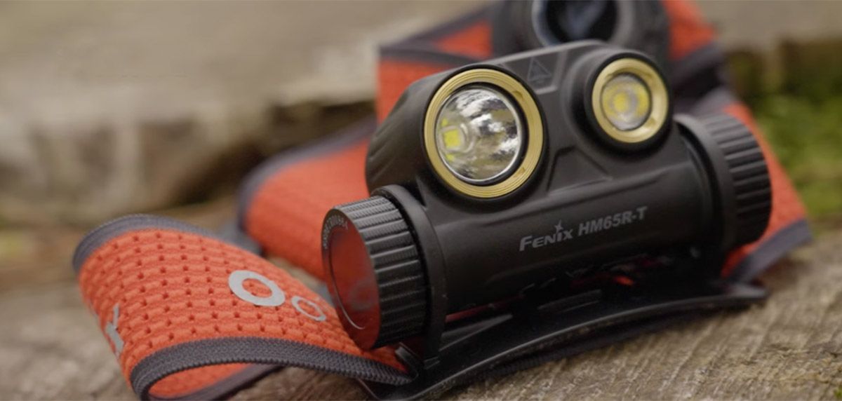 Fenix HM65R-T headlamp, a high quality, reliable product for top level performance in long distance races