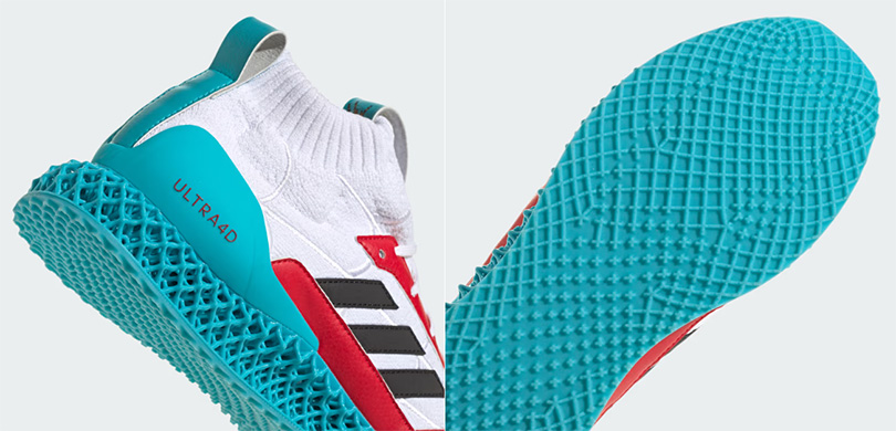 Main features of the adidas Ultra 4D Mid Evolved