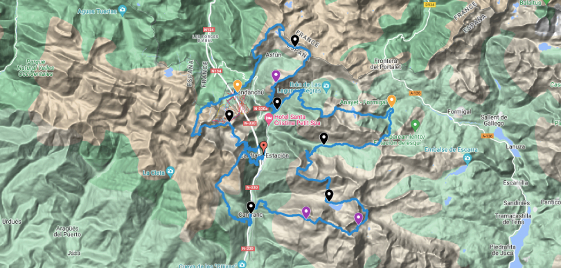 Canfranc - Canfranc 2024: Mapa