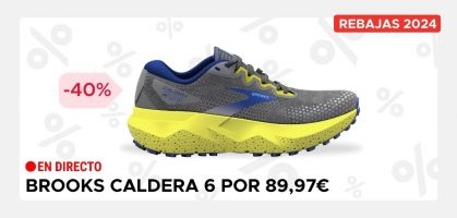 Brooks Caldera 6 desde 89,97€ antes 150€ (-40% de descuento)