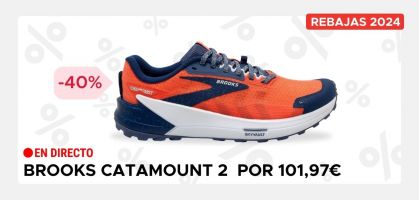 Brooks Catamount 2 desde 101,97€ antes 170€ (-40% descuento)