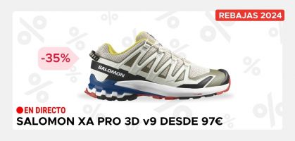 Salomon XA Pro 3D v9 desde 97€ antes 150€ (-35% de descuento)