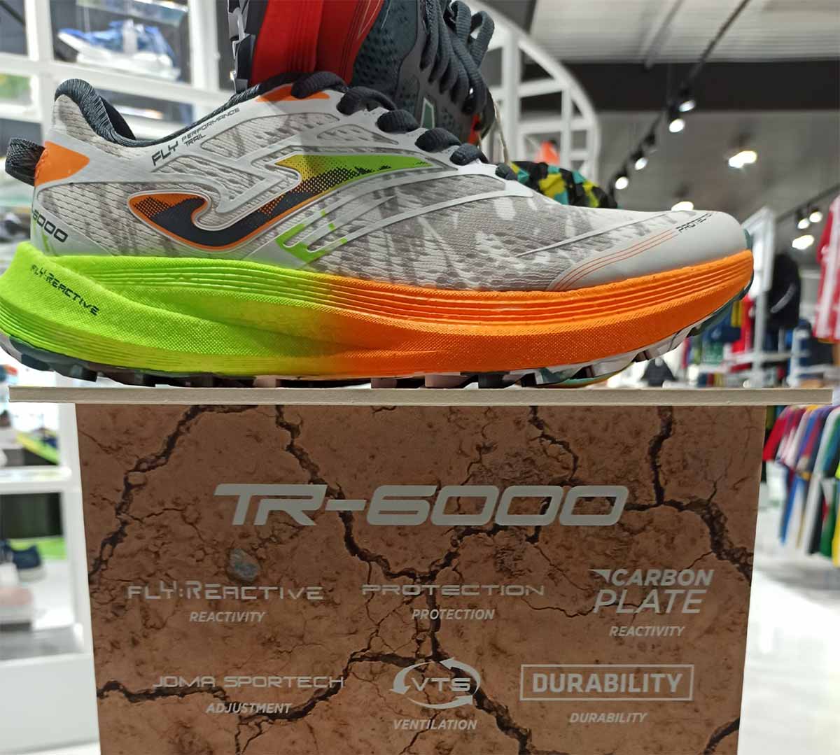 Trail runner profile for which the Joma TR-6000 is intended
