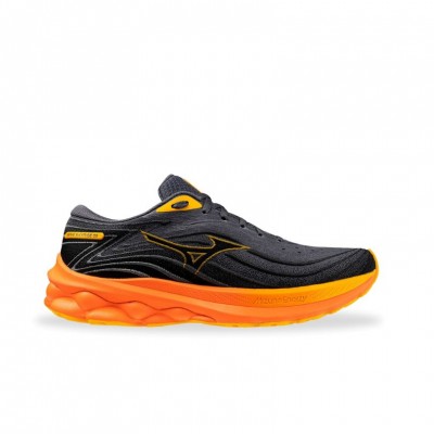 Cushioned Running Shoes 2019, zapatillas de running Mizuno hombre media  maratón naranjas