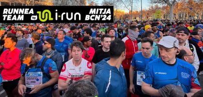 Barcelona brille avec la Mitja Marató 2024 : un événement épique avec i-Run et Brooks