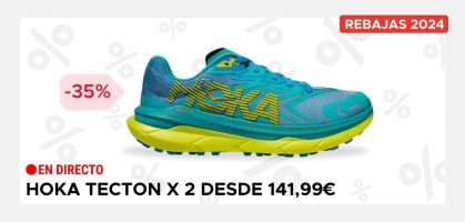 HOKA Tecton X 2 por 141,99€ antes 220€ (-35% de descuento)