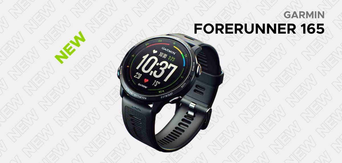 What are the main new features and most relevant functions of the Garmin Forerunner 165?