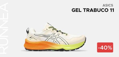 ASICS GEL Trabuco 11 por 95,90€ antes 160€ (-40% de descuento)