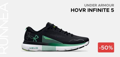 Under Armour HOVR Infinite 5 desde 64,97€ antes 130€ (-50% de descuento)