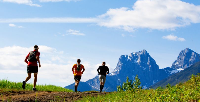 entrainement d'endurance en montagne : Trail