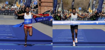 Clasificación Marató Barcelona 2024: Abraham Tadesse y Degitu Azimeraw, los más veloces en la ciudad condal