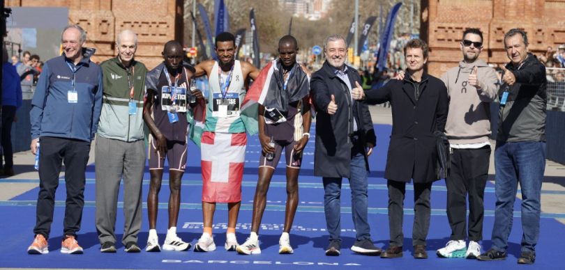 Marató de Barcelona 2024: Podio masculino