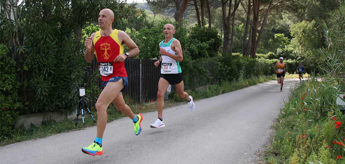 Percorso della Maratona dell'Isola d'Elba 2024