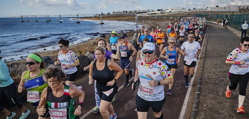 Maratón de Lanzarote 2024: Corredores