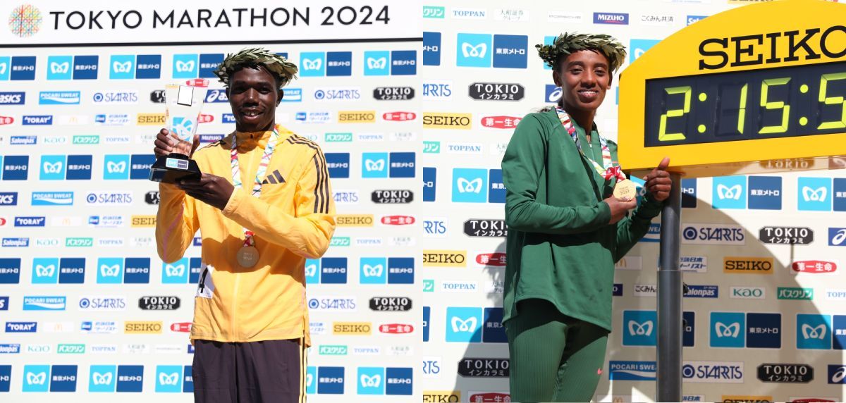 Qualificação para a Maratona de Tóquio 2024: Benson Kipruto e Asefa Kebede, vencedores da primeira Major do ano, incluindo recordes, na quarta maratona perdida por Eliud Kipchoge 