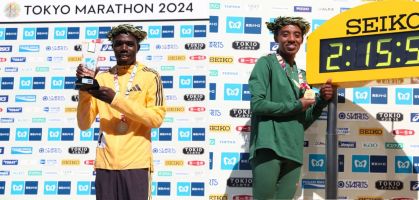 Clasificación Maratón Tokio 2024: Benson Kipruto y Asefa Kebede, ganadores de la primera Major del año, con récords incluidos, en la cuarta derrota en maratón de Eliud Kipchoge 