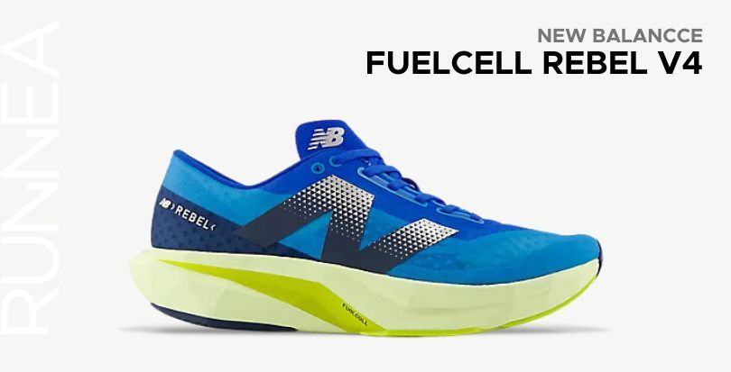 All the news and main characteristics of the New Balance FuelCell Rebel v4