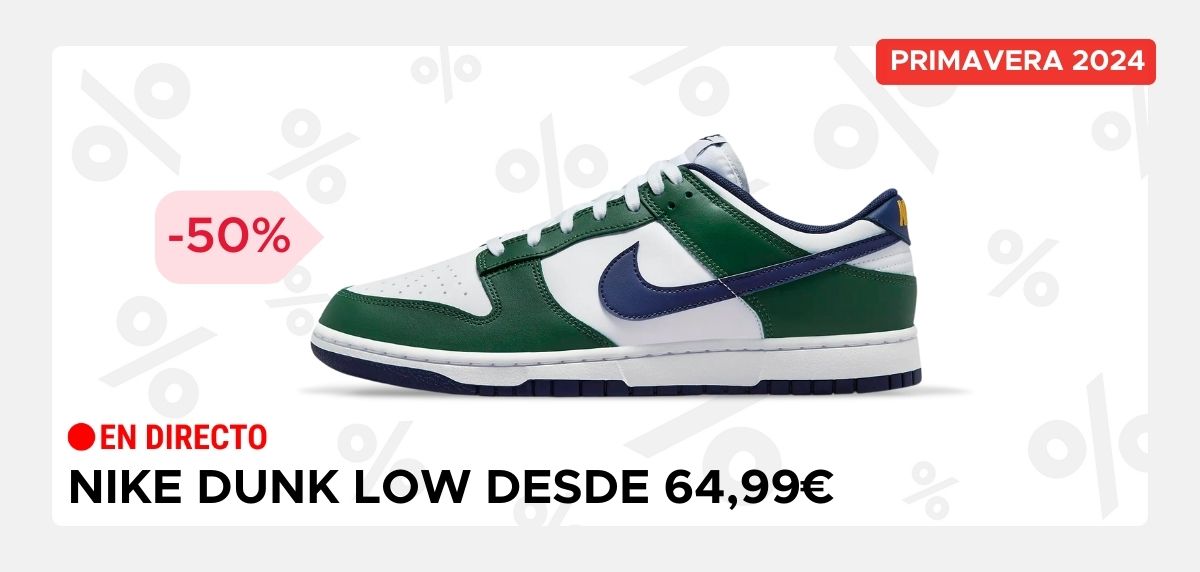 ofertas primavera tekno nike dunk low