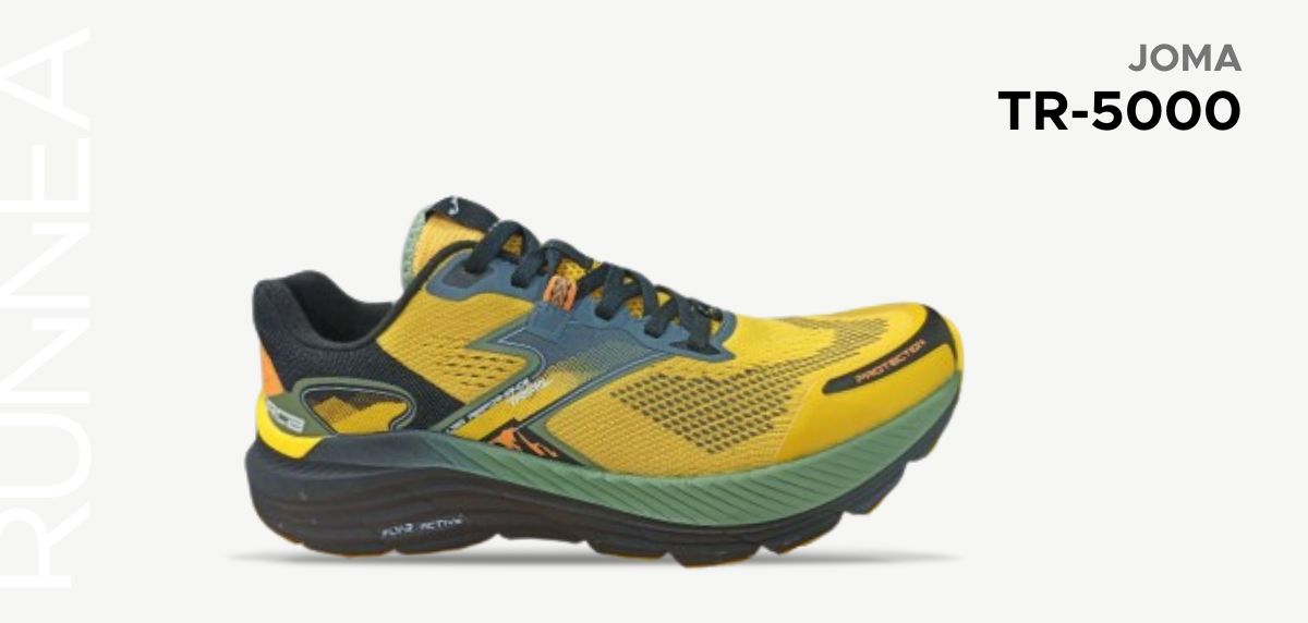 Which are the most outstanding models of the new Joma TR line for trail? - Joma TR-5000