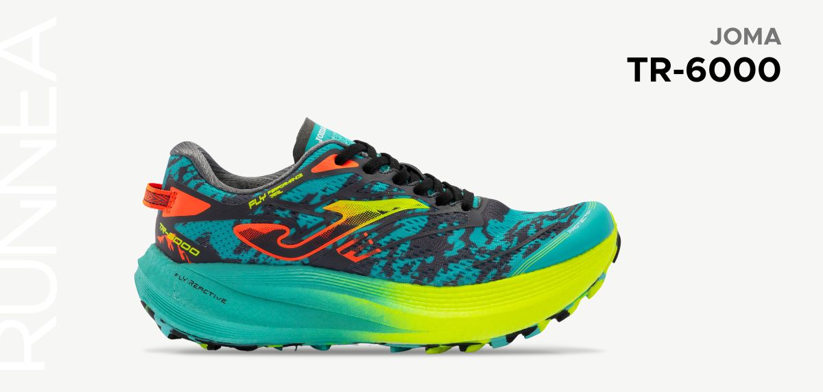 What are the most outstanding models of the new Joma TR line for trail running? - TR-6000