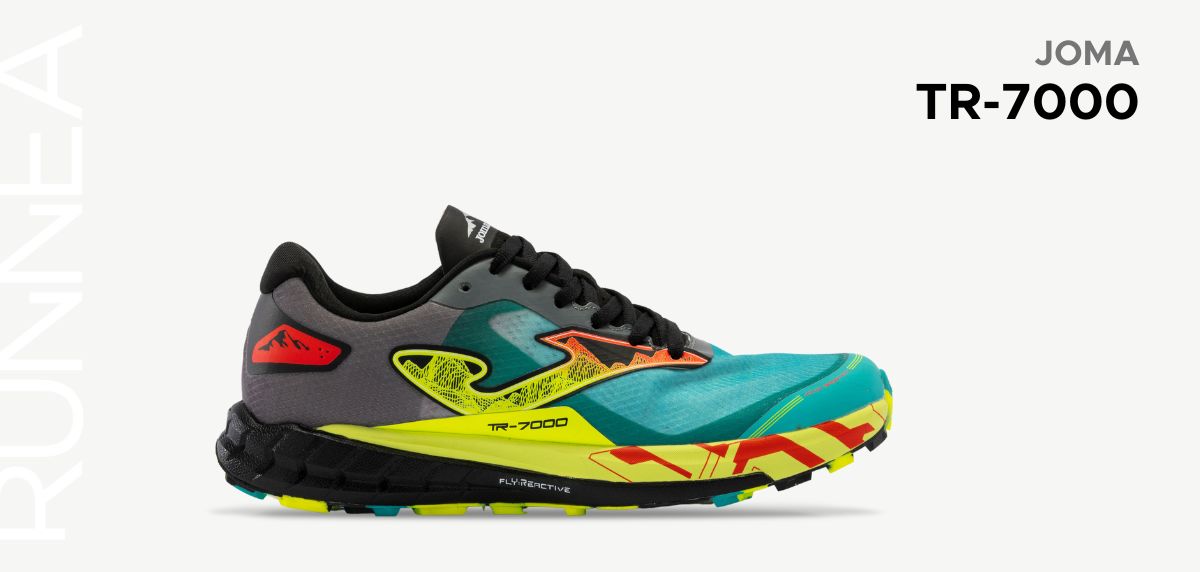 Which are the most outstanding models of the new Joma TR line for trail? - Joma TR-7000