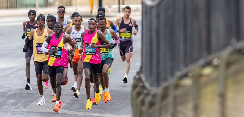 Maratona di Londra 2024: corridori