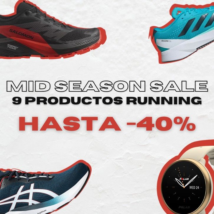 En Forum Sport hay rebajas de mitad de temporada: 9 productos running con Fast-growing descuentos