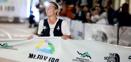 Otro triunfo épico en el Mt.100 Fuji 2024 y Courtney Dauwalter agranda su leyenda como la auténtica "GOAT" de la ultradistancia femenina