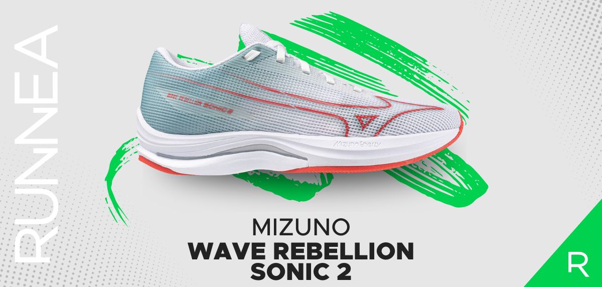 Características características de las Mizuno Wave Rebellion Sonic 2