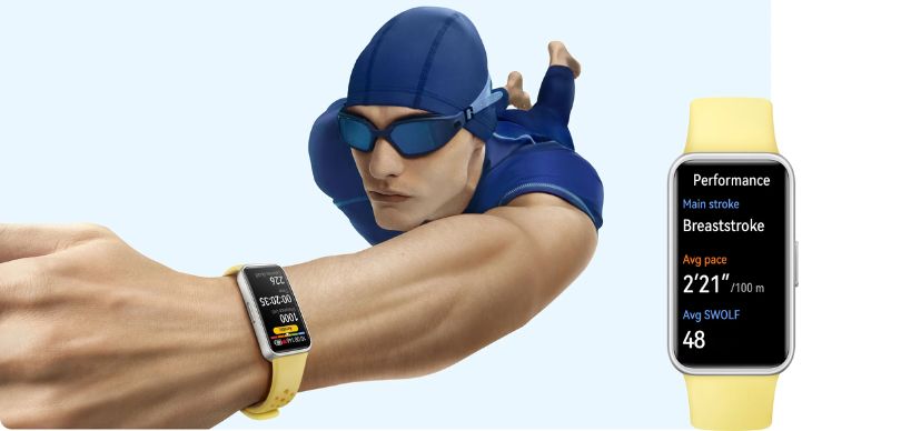 Huawei Band 9: Eau