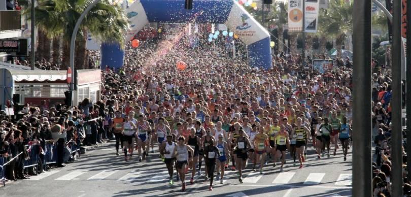 Media Maratón Santa Pola 20025: Salida