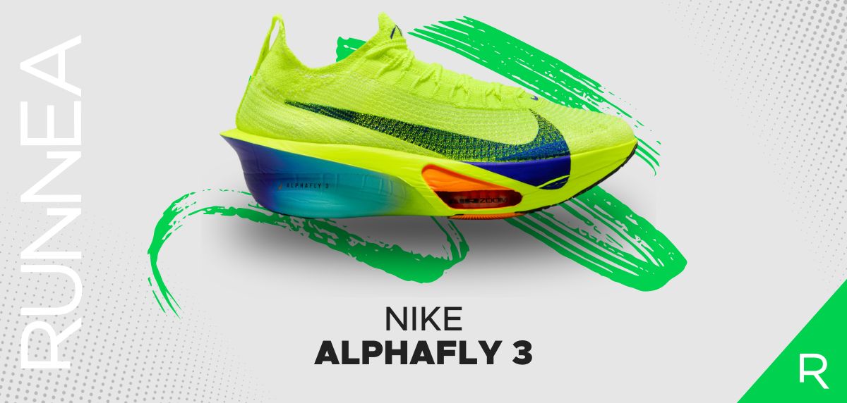 Nike Alphafly 3, la zapatilla voladora que está arrasando en maratón: Dos Air Zoom unidades y una placa de carbono más ancha