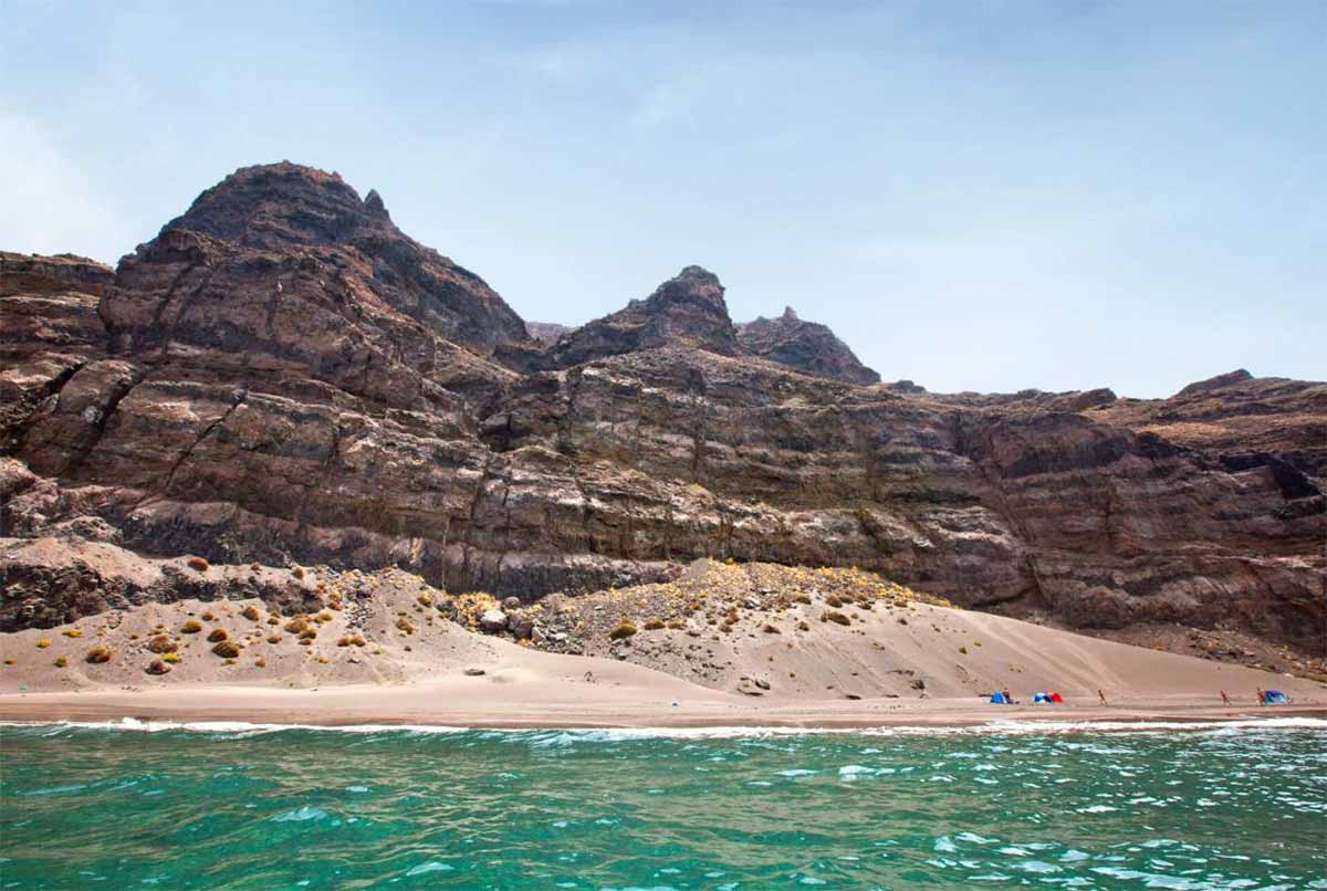 Les 10 meilleurs itinéraires de randonnée de l'île de Grande Canarie - Playa de Güi Güi