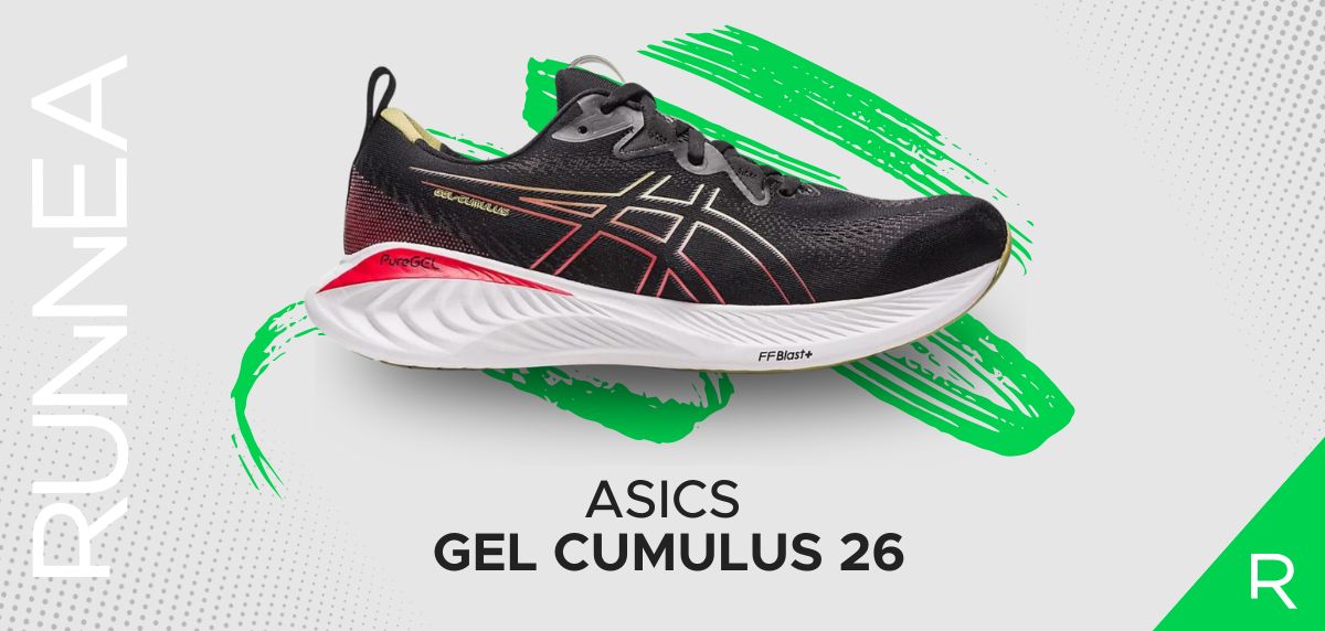 ASICS best sellers of the summer at RUNNEA - ASICS Gel Cumulus 26