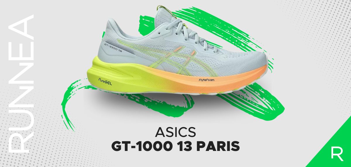 Complete Celebration of Sport collection of ASICS running running shoes - ASICS GT-1000 13 Paris