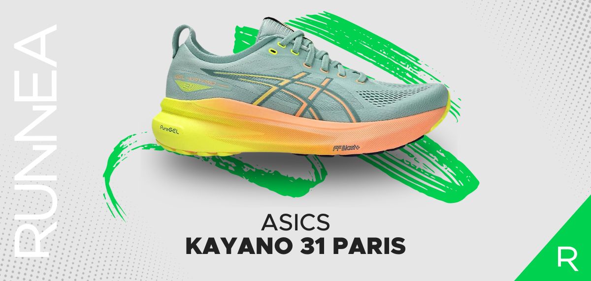 Collection complète de chaussures de running course ASICS pour la Fête du Sport - ASICS Kayano 31 Paris