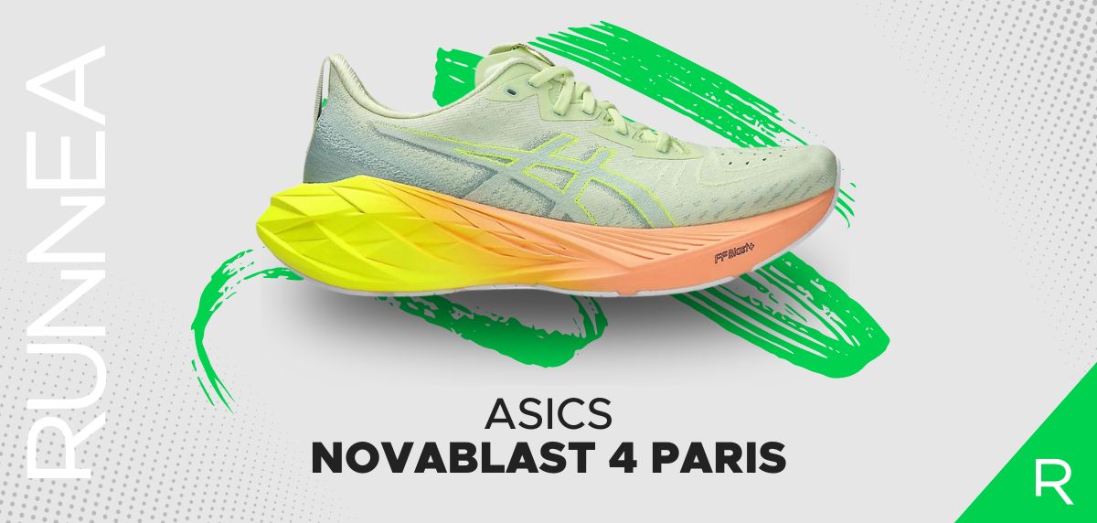 Collection complète de chaussures de running course ASICS - ASICS Novablast 4 Paris